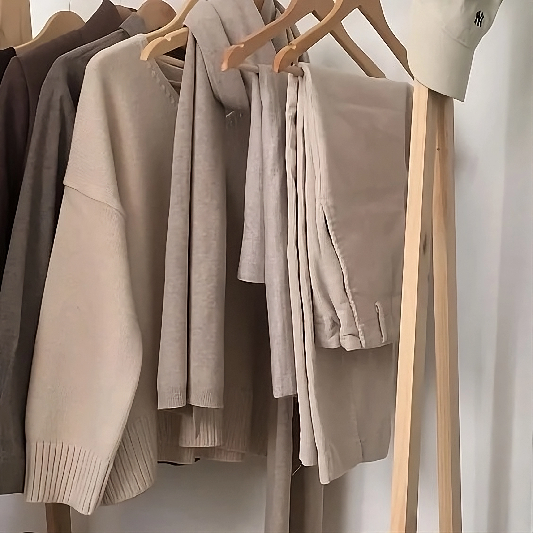 baju warna latte cocok dengan celana warna apa