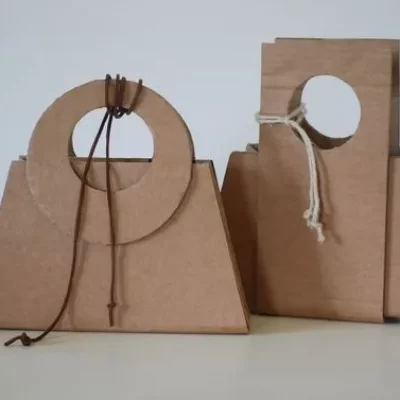 cara membuat tas dari kardus